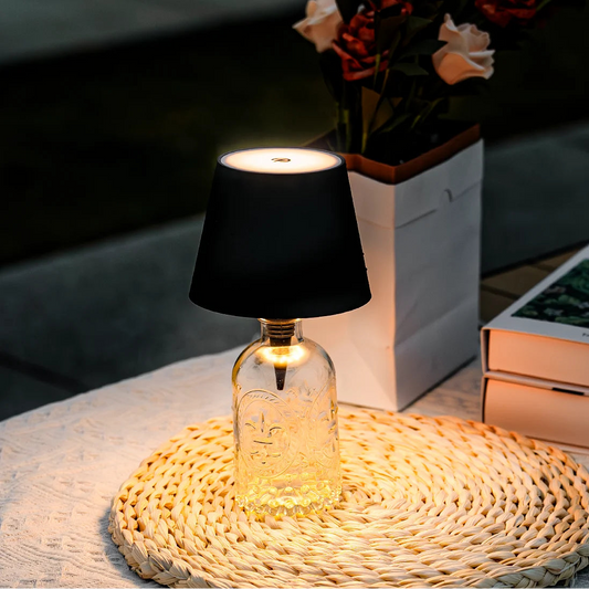SoftLightsSupply Wireless Touch Bottle Table Lamp