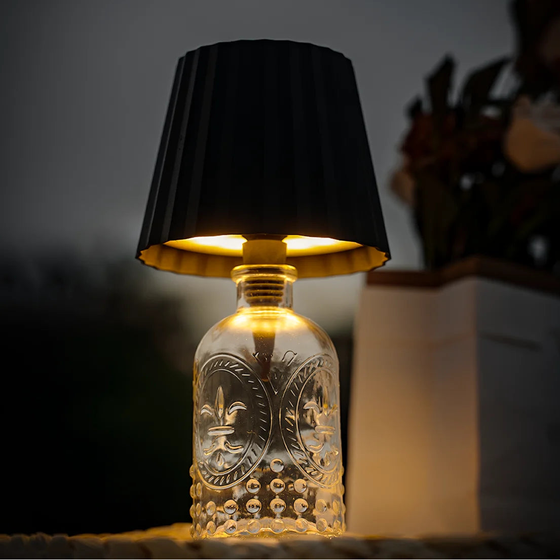 SoftLightsSupply Wireless Touch Bottle Table Lamp